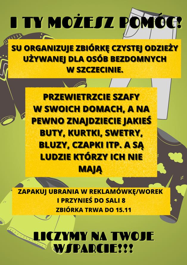 Zdjęcie do aktualności: Zbiórka odzieży