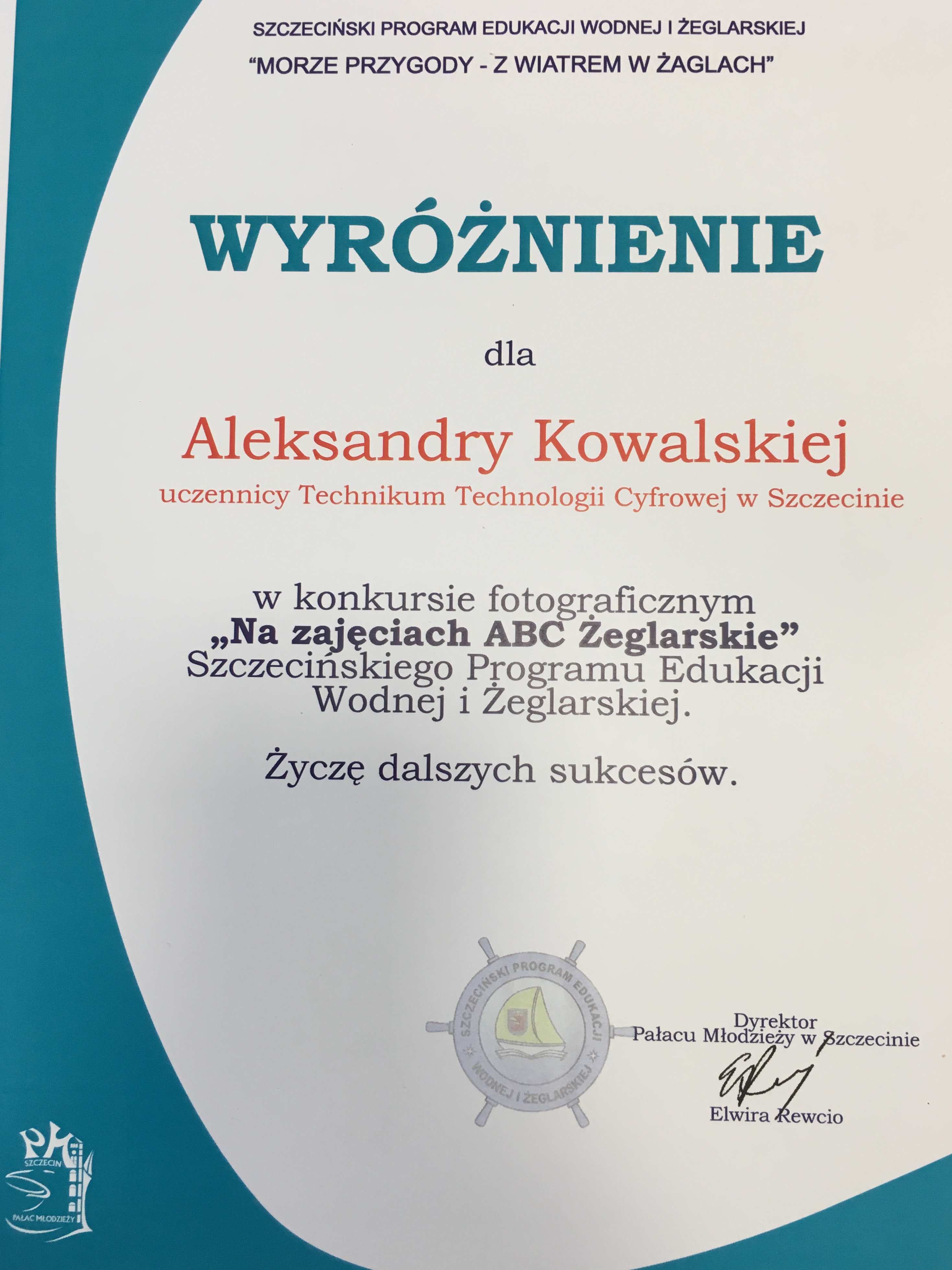 Zdjęcie do aktualności: Konkurs fotograficzny „Moje Szkolne koło Edukacji Morskiej w Programie…” oraz „Na zajęciach ABC Żeglarskie”